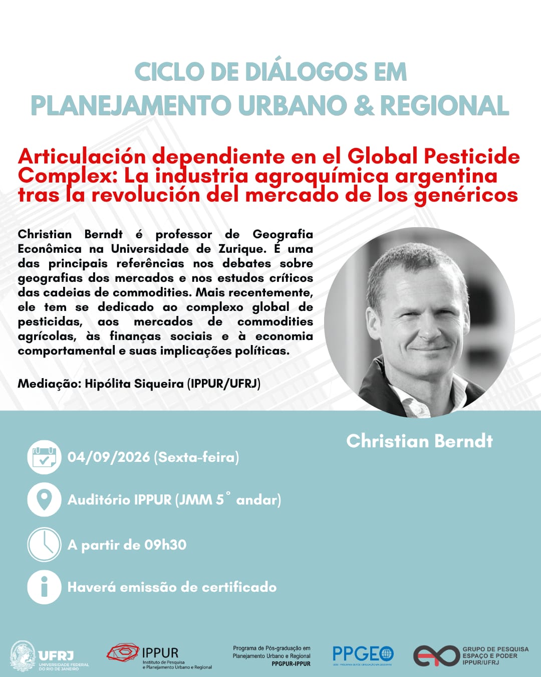 Cartaz_Ciclo de DiálogosPUR_Christian Bernt